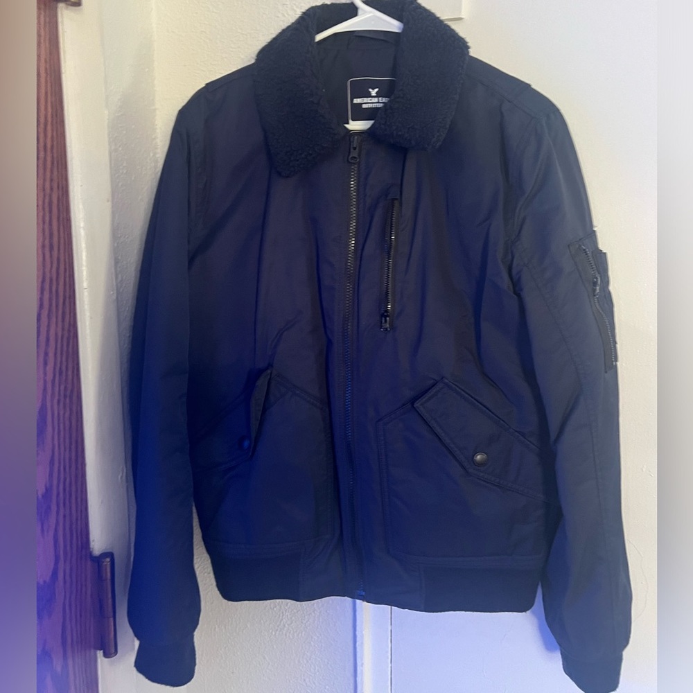 American eagle bomber jacket